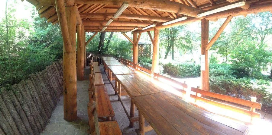 Большой навес № 4 с вместимостью до 40 человек на Грушевом озере