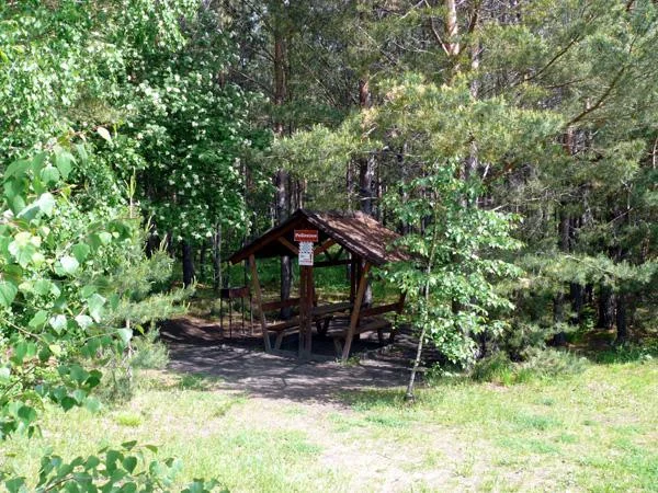 Небольшая беседка на 6 человек в лесной зоне г.Новосибирск