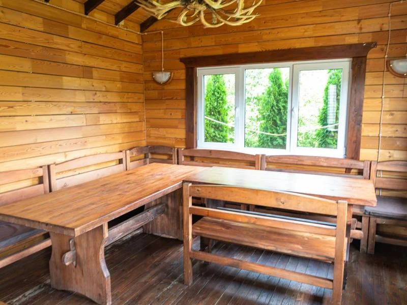 Беседка с мангалом закрытая (отапливаемая) до 12 человек — парк отель «Цитадель»