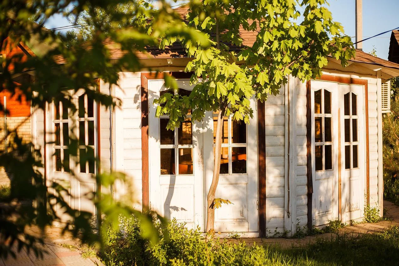 Беседки и баня на базе отдыха “Барвиха”