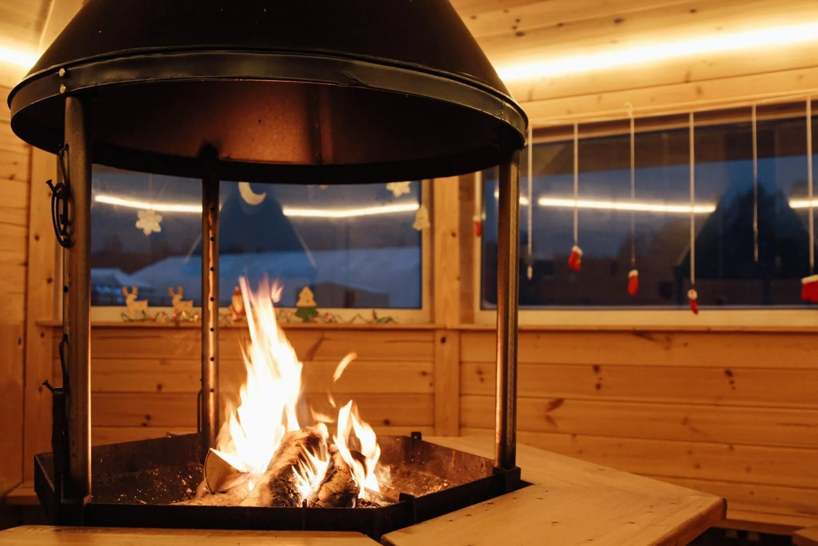 Гриль-домики в конном клубе