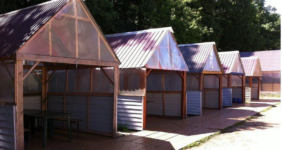 Беседки на вело-лыжной базе “Дубравная”