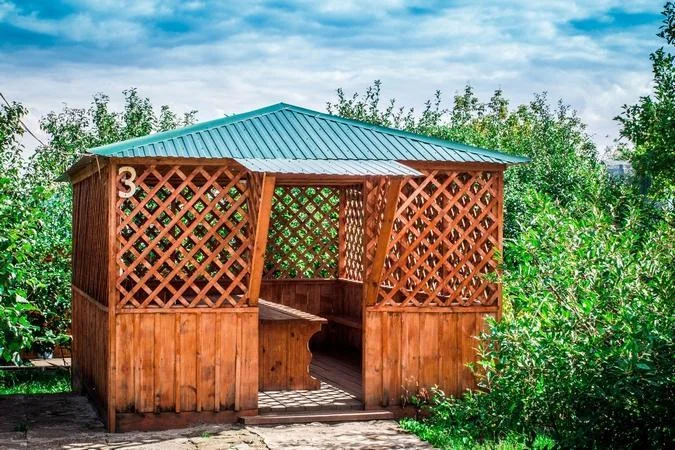 Беседки для жарки шашлыка и отдыха в теплое время года