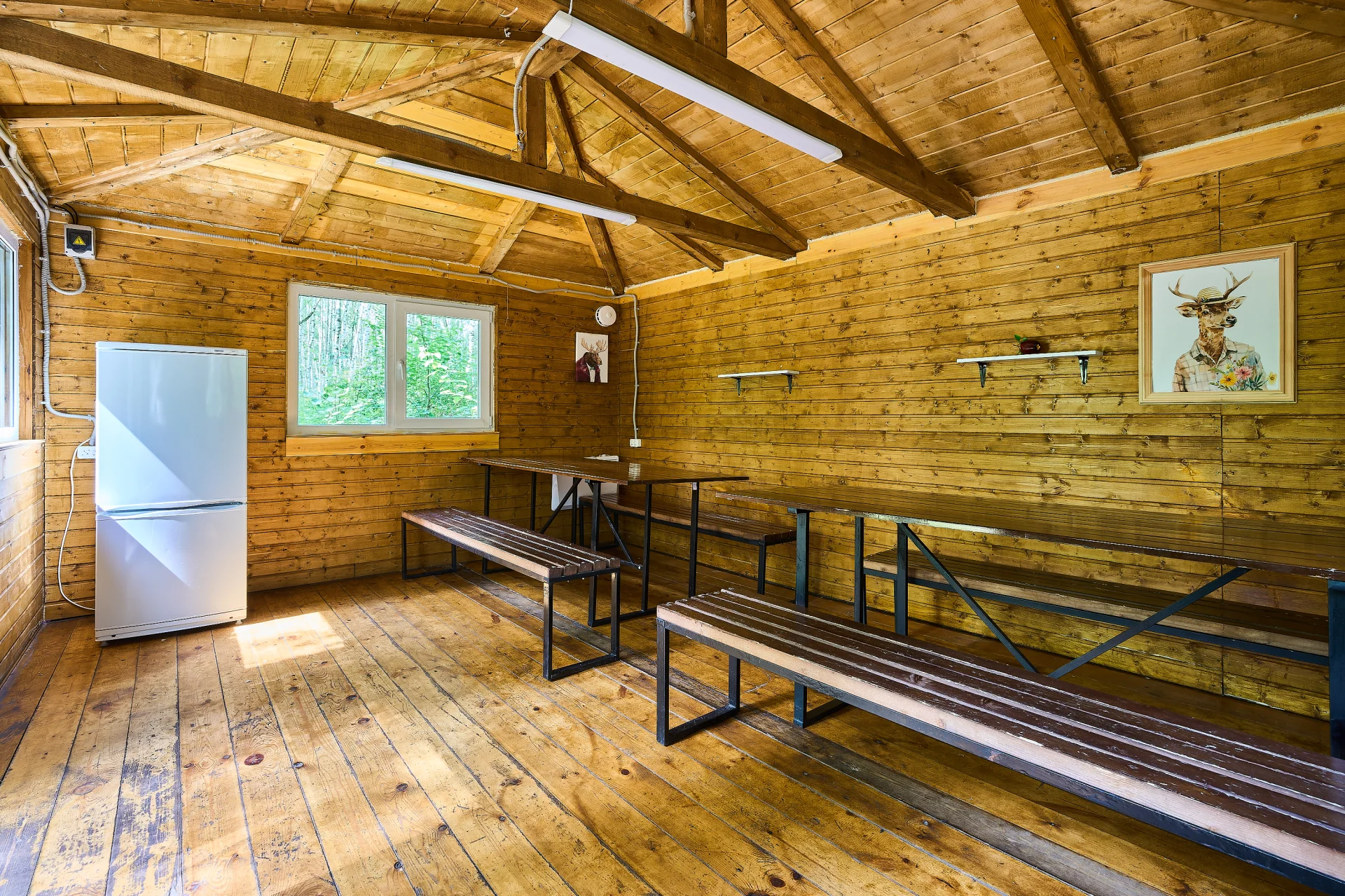 Теплые беседки с мангалом на 12-14 человек «Пикник Сити»,(Мытищи, Лосиный остров)