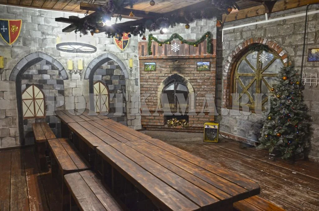 Аренда беседки «Рыцарский замок» в городском парке отдыха «Порт Кама» в Перми