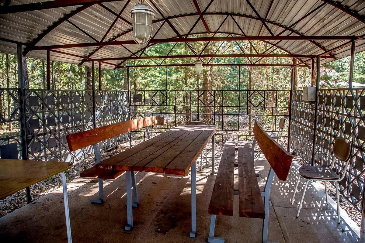 Беседка для шашлыка в Бердске — Парк отдыха «На Камнях»