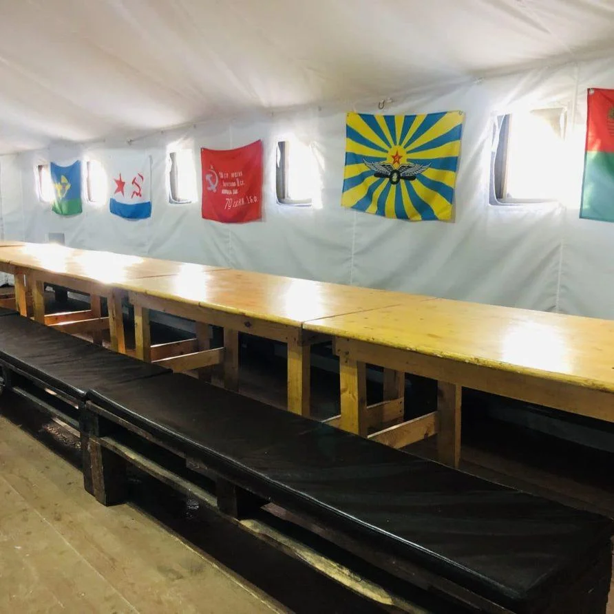 Аренда шатров на 50 человек в парке «Печерские пески»