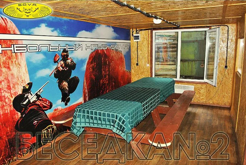 Средняя беседка на 20-25 человек — отопление, освещение и розетки