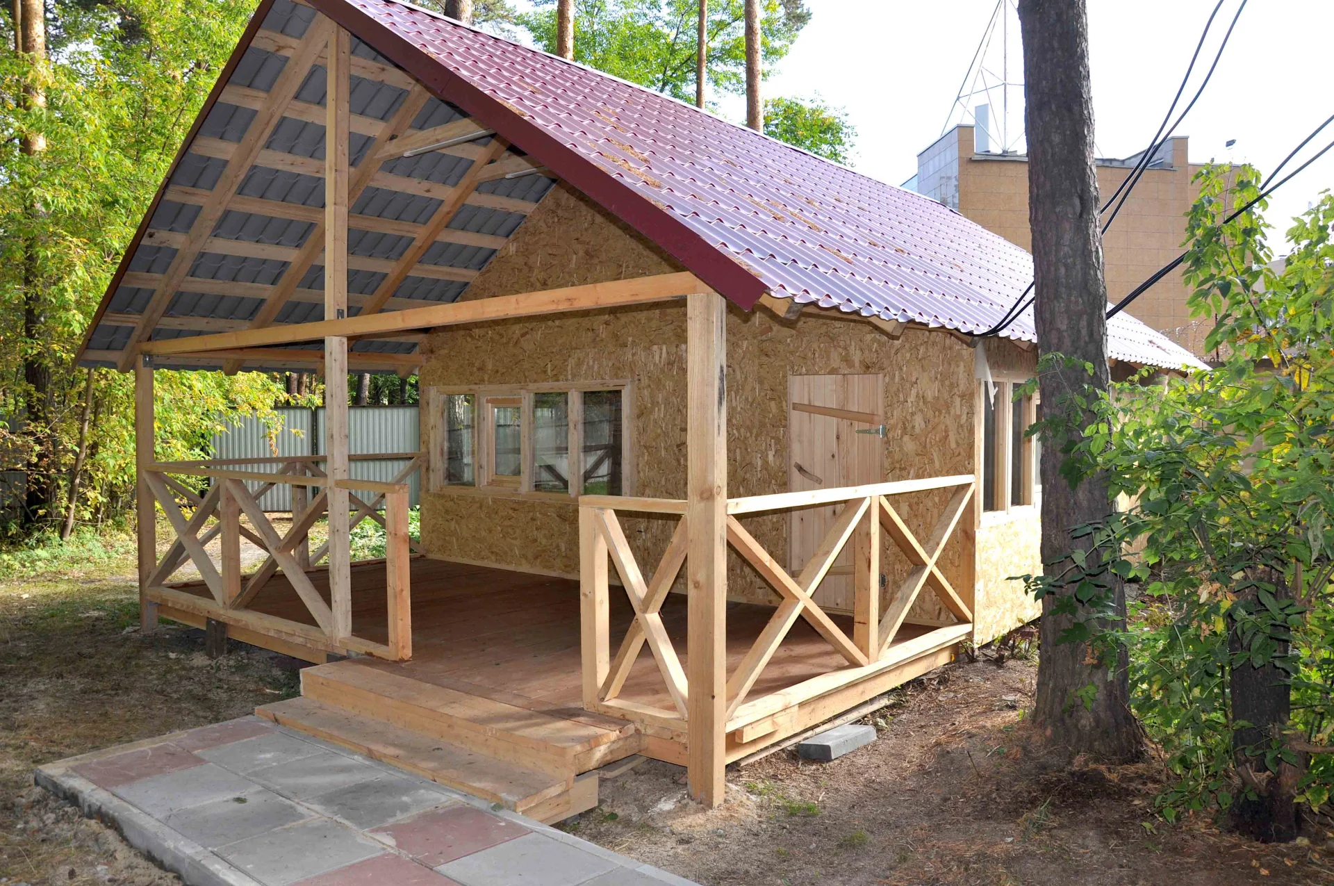 РТИ — Территория отдыха «Мангал» — Тёплая беседка, вмещающая до 24 человек.