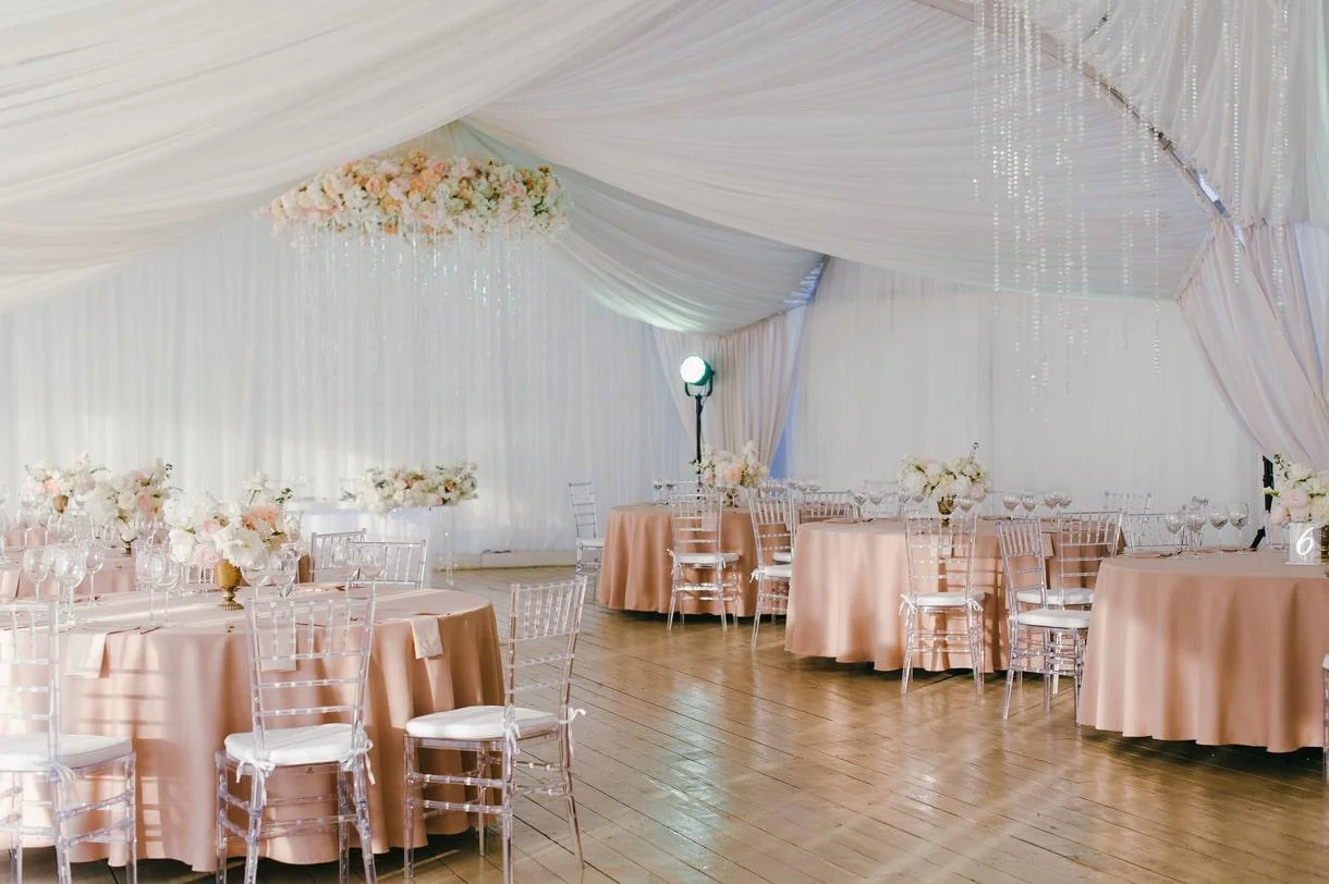 Шатер для корпоративных мероприятий до 80 человек (фуршет 160 человек) — Парус