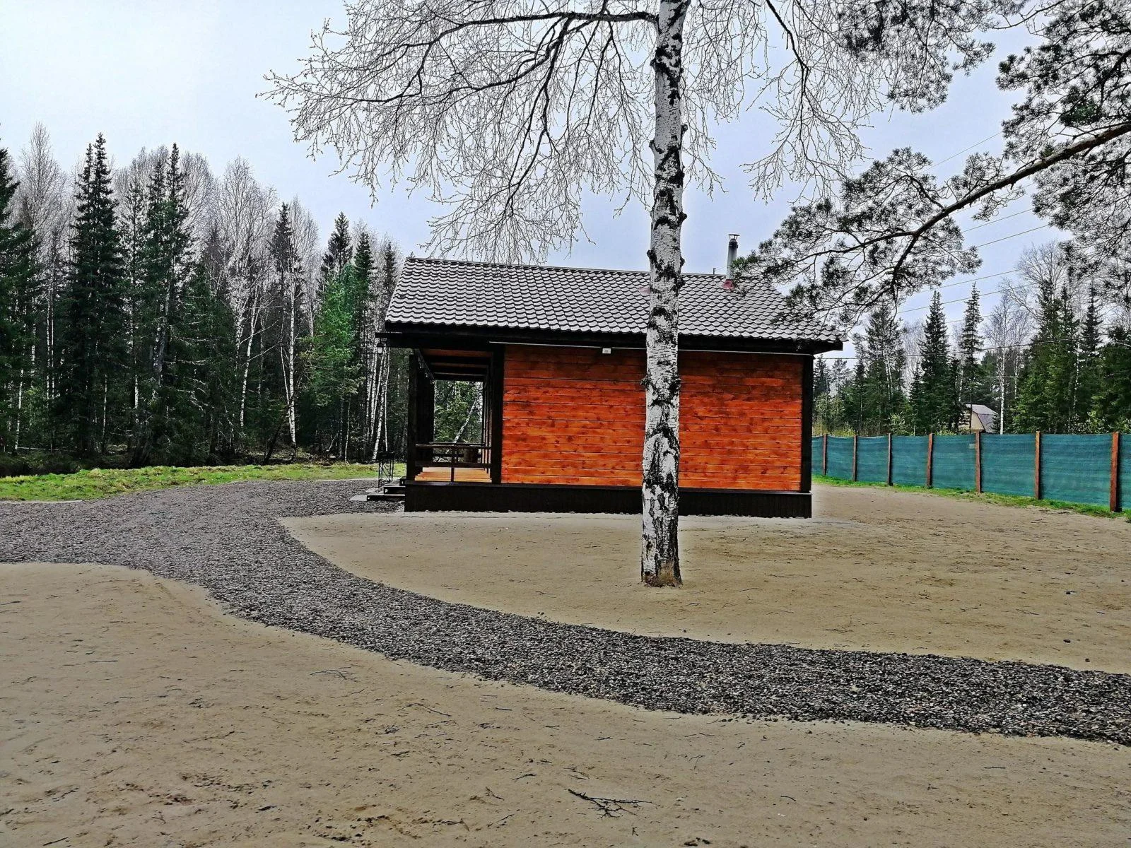 Теплая беседка с мангалом в Томске